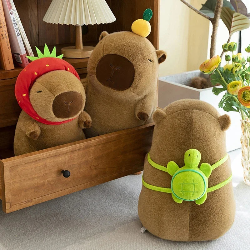 Capybara Plüschtier – Weiches Plüschdesign – 25cm
