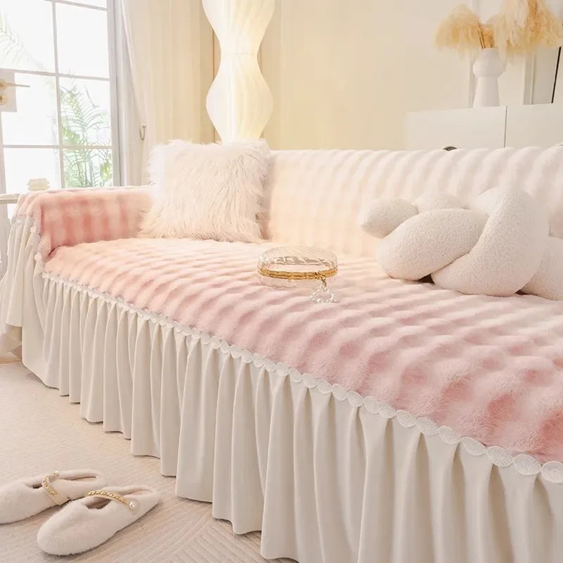 Sofaüberwurf - Jacquard Baumwolle 180X130CM