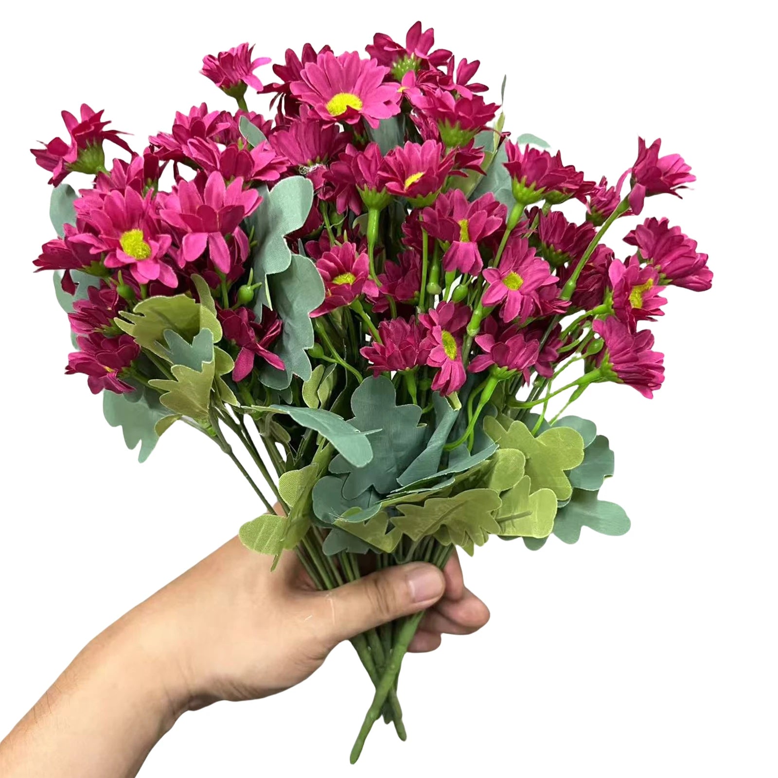 Künstliche Sunset-Mumien – Seidenstrauss – Indoor/Outdoor