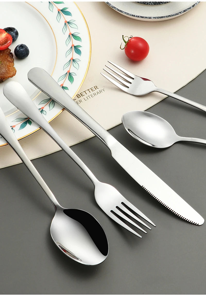 Luxus Besteckset – Gold Edelstahl – 5-teilig