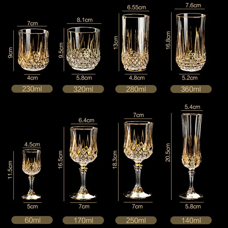 Luxus Whiskyglas – Kristall-Diamant – Elegantes Design