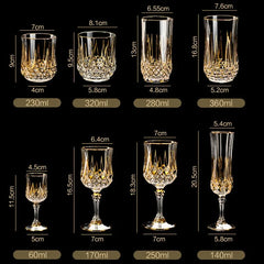 Luxus Whiskyglas – Kristall-Diamant – Elegantes Design