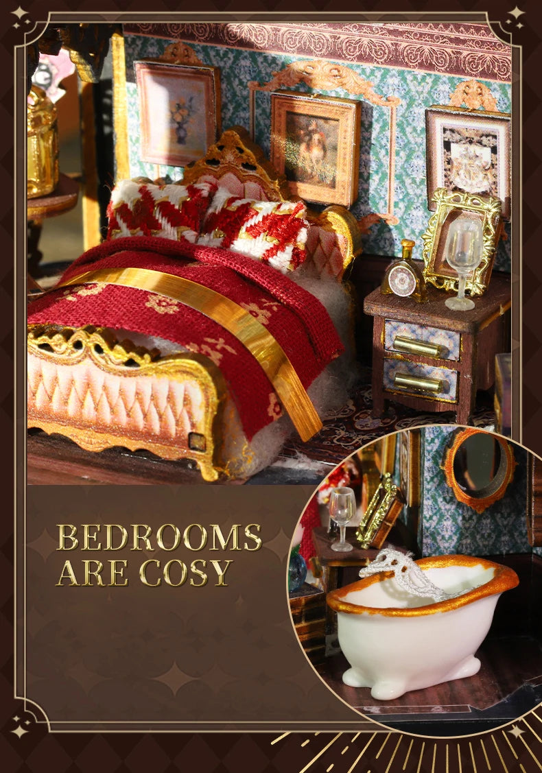 DIY Puppenhaus – Holzmodell – Edinburgh Castle Design