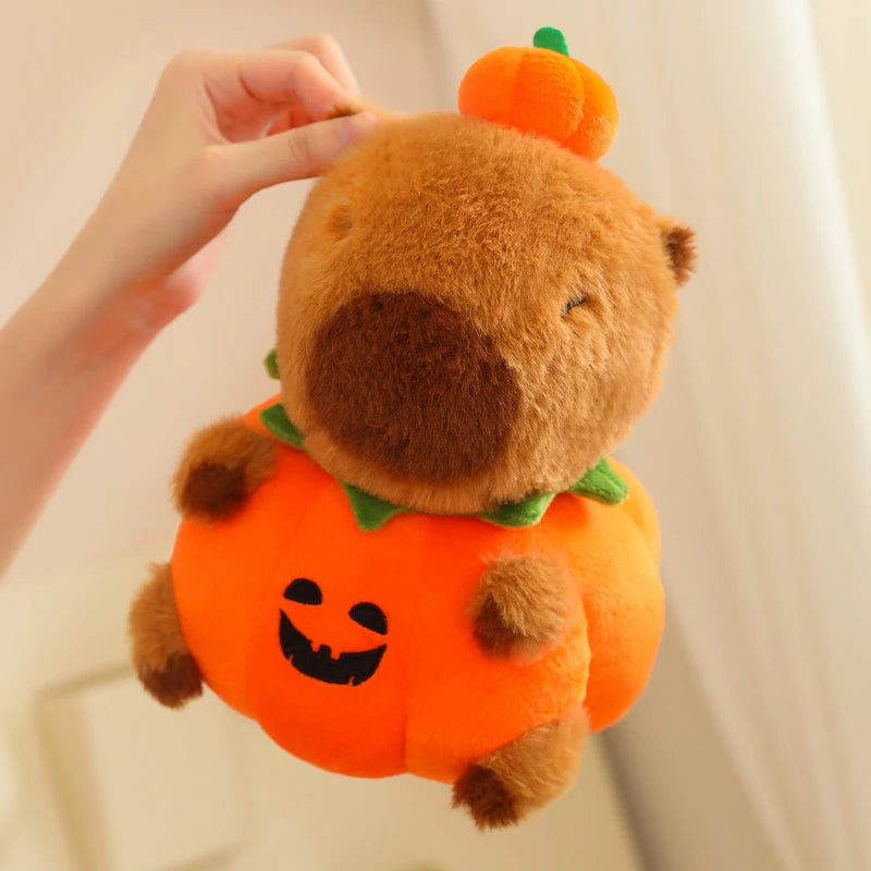Capybara Plüschtier – Baumwoll Halloween Kissen – 25-60cm
