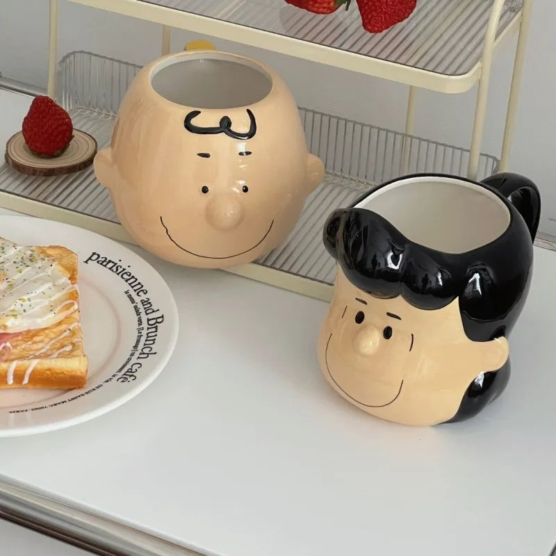 Keramik Snoopy Tasse – Kawaii Cartoon Design 400-500ml