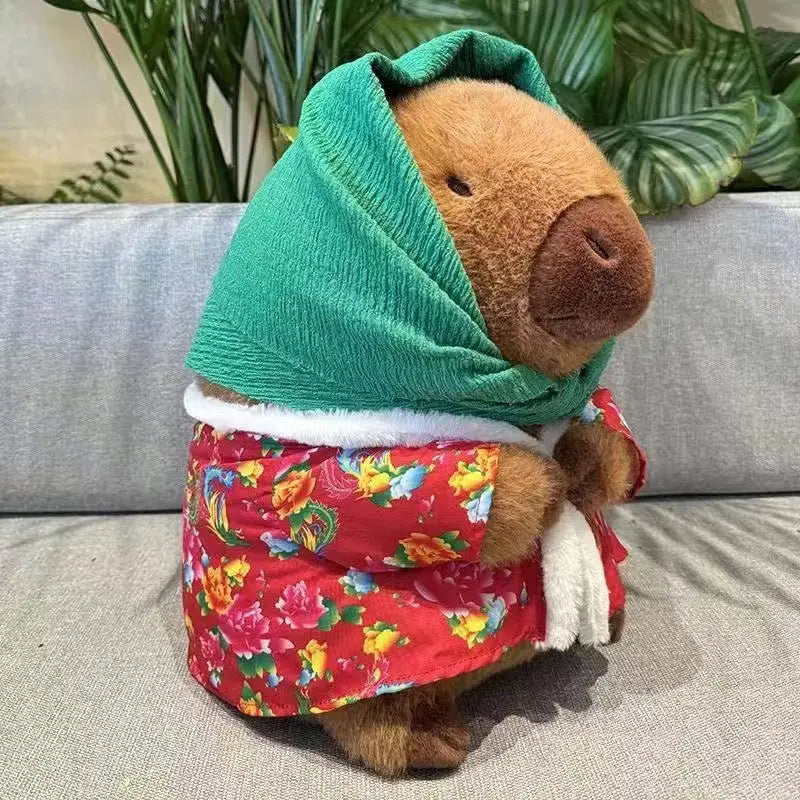 Capybara-Kuscheltier – Militärstil – 25cm
