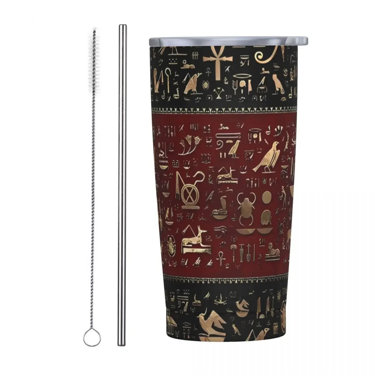 Edelstahlbecher – Kupferkunst Design – Isolierter Becher