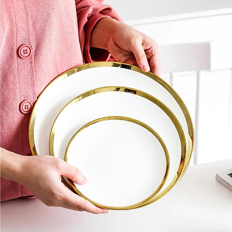 Keramikteller – Nordische Feinporzellan – Verschiedene Grössen