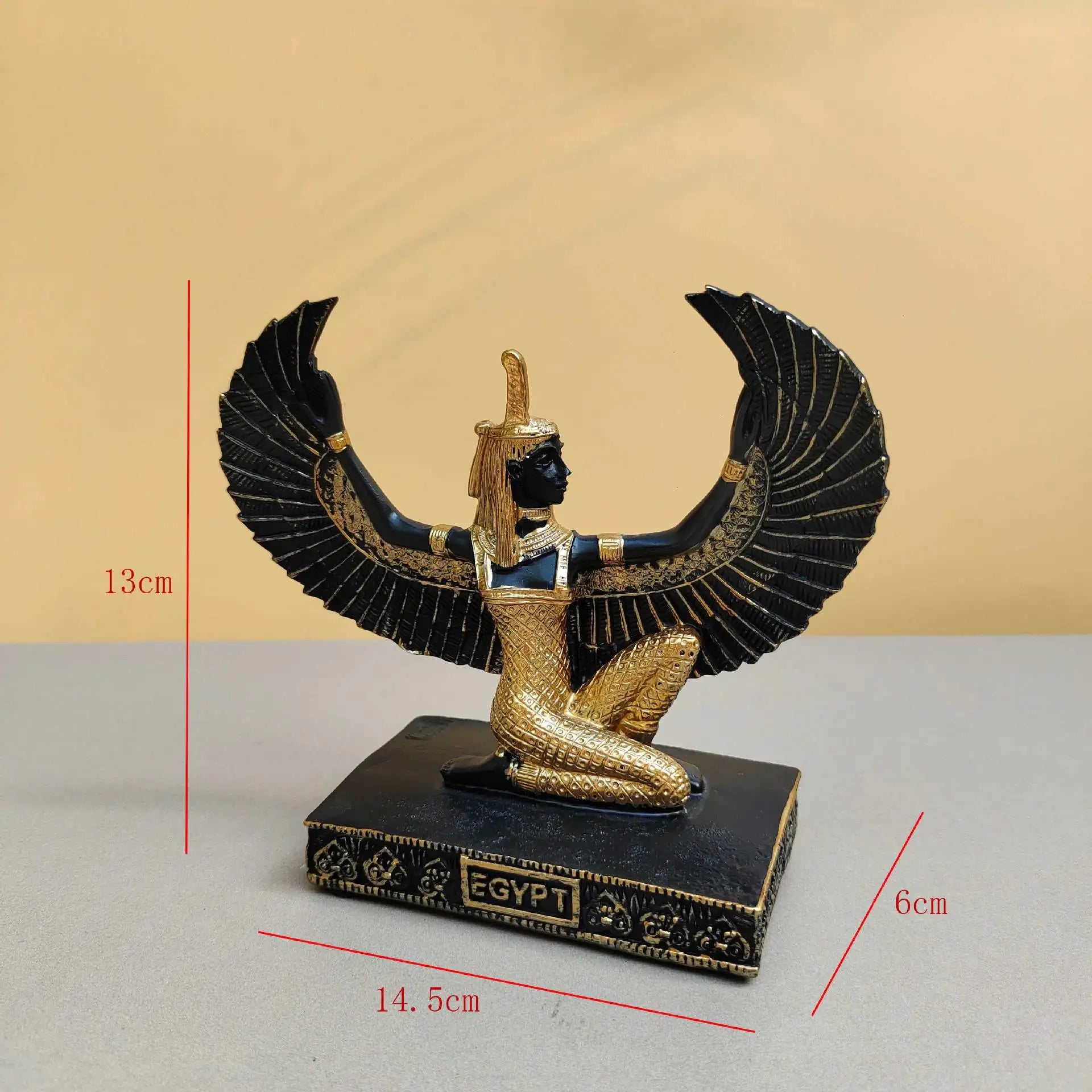 Ägyptische Pharaonenstatue - Harz Design - 12cm Mumie