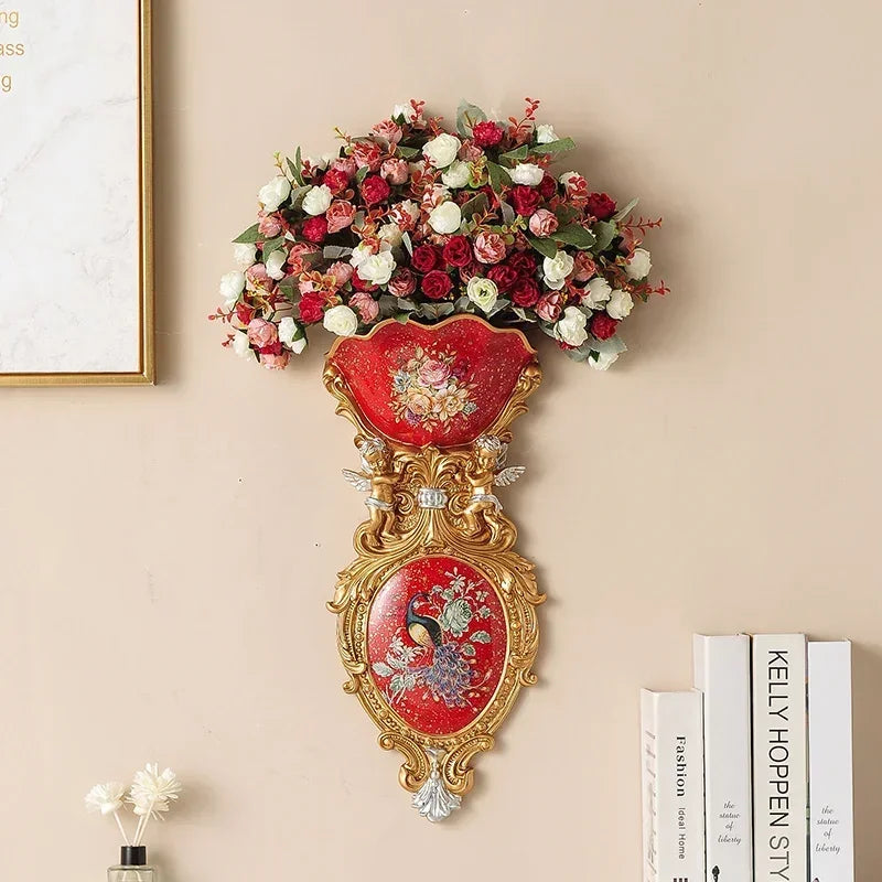 3D Angel Wanddeko – Nordic Resin Art – Wohnzimmer Akzent