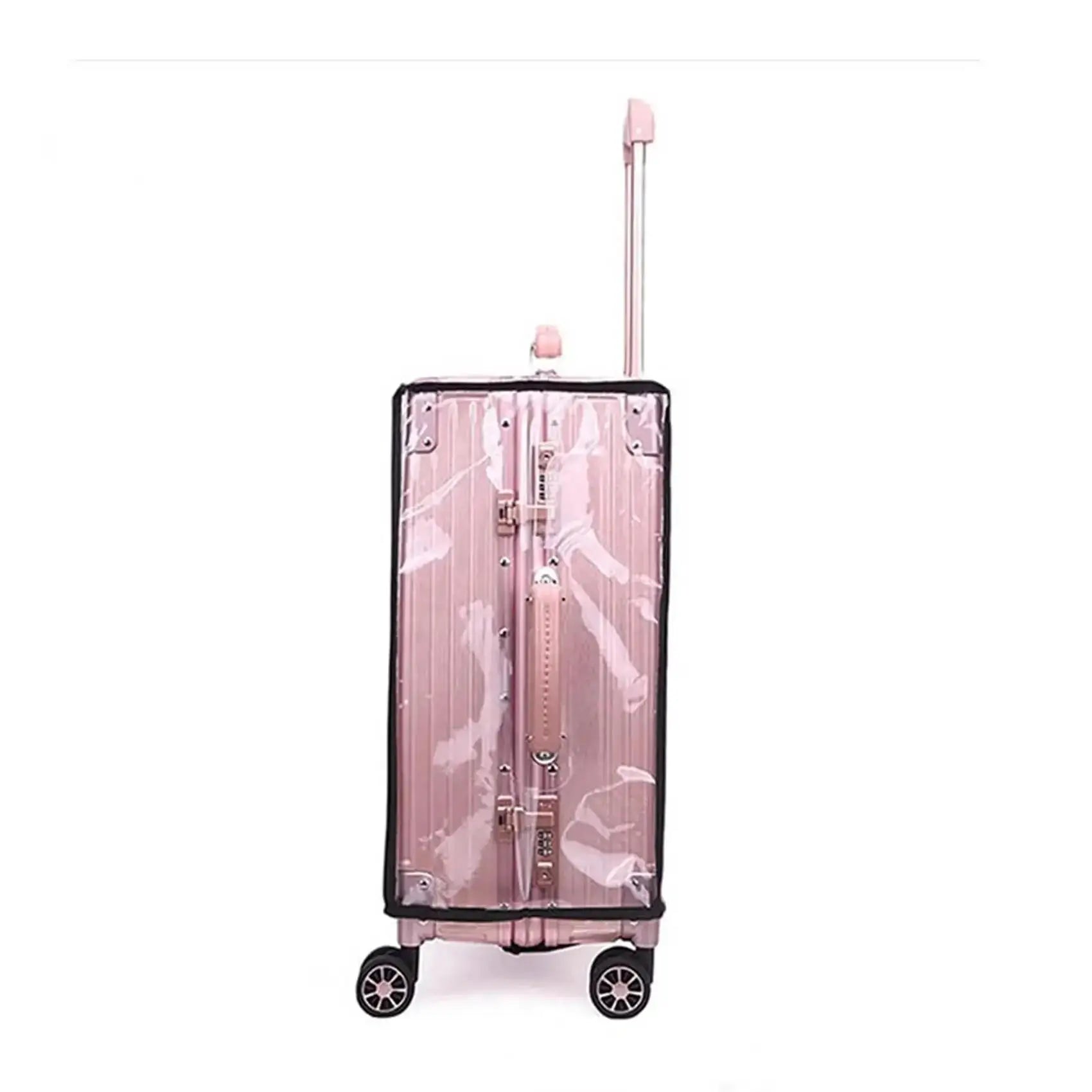 Staubfeste Kofferschutzhülle – Transparentes PVC – Reise-Essential