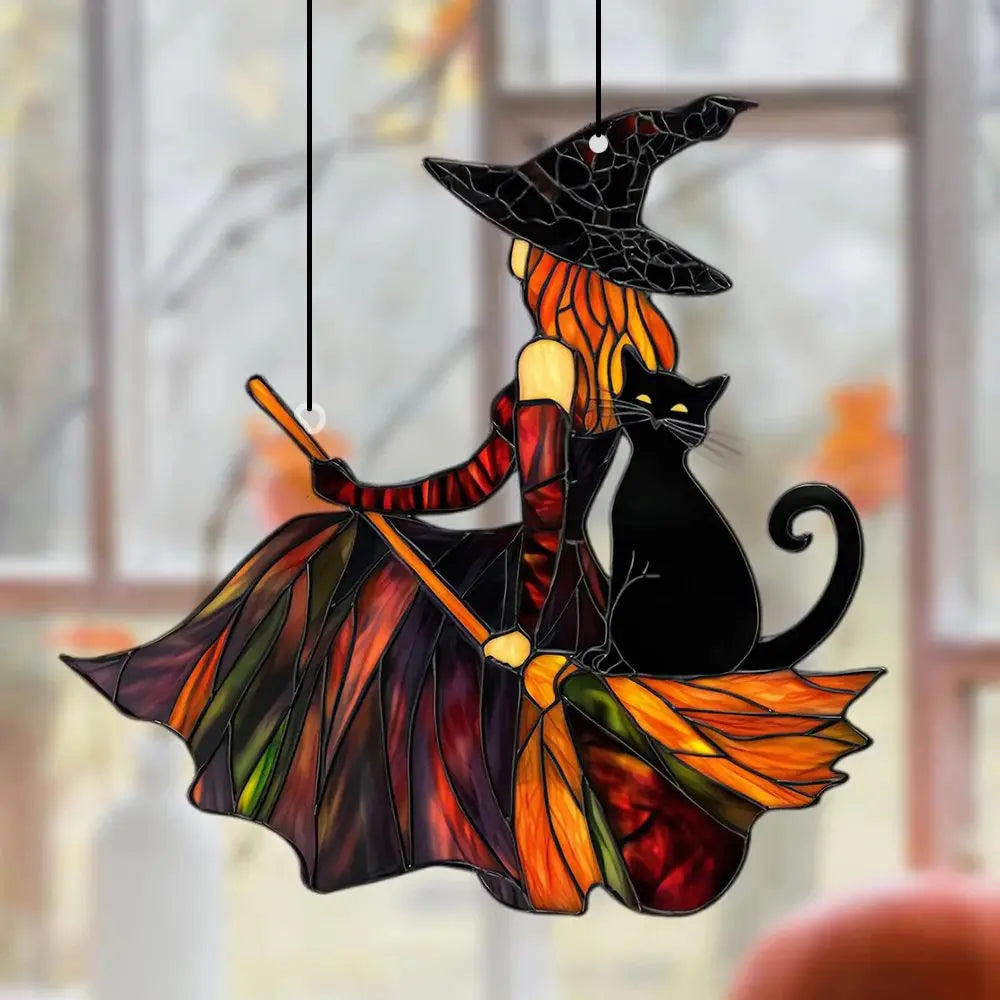 Halloween Sonnenfänger – Gotisches Design – Raumdeko
