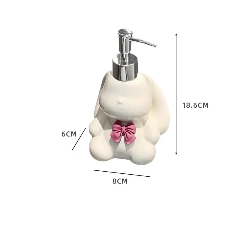 Seifenspender – Keramik Cartoon Design – Badezimmer