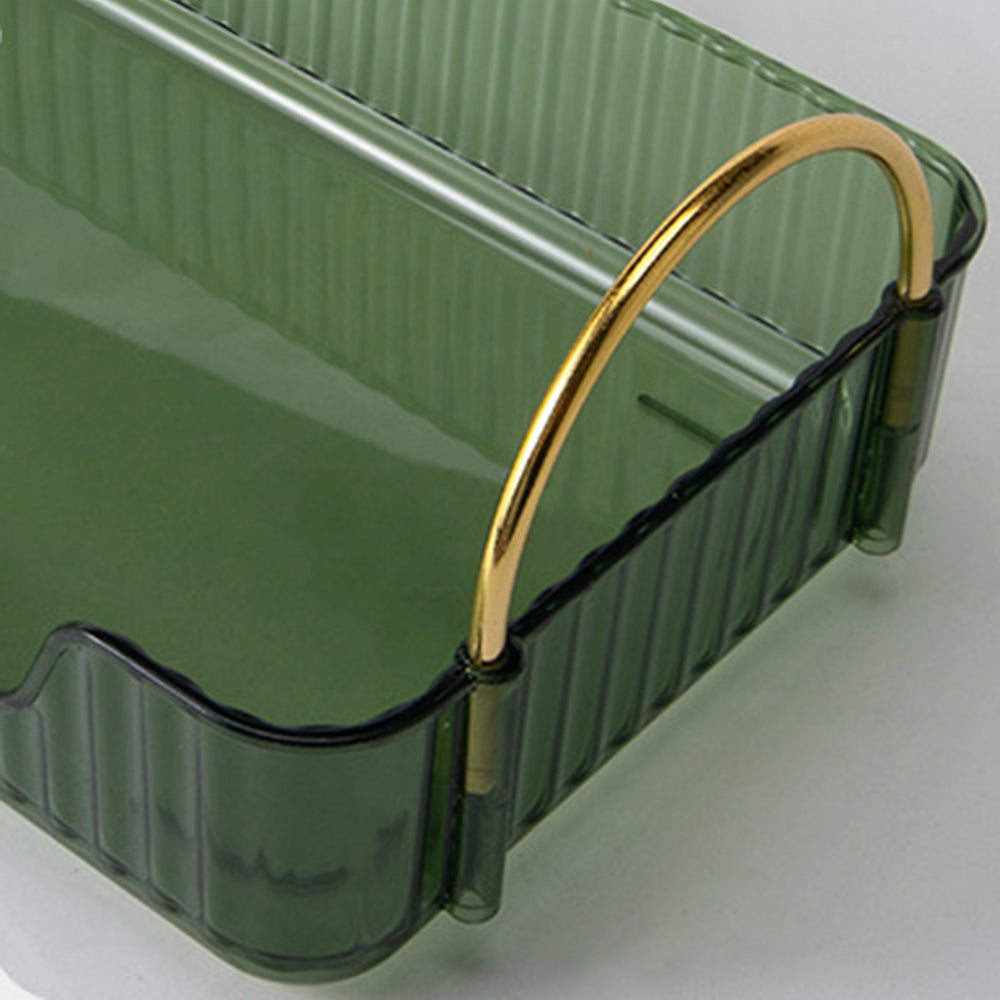 Elegante Aufbewahrungsbox – Klare Optik – Badezimmer Must-have