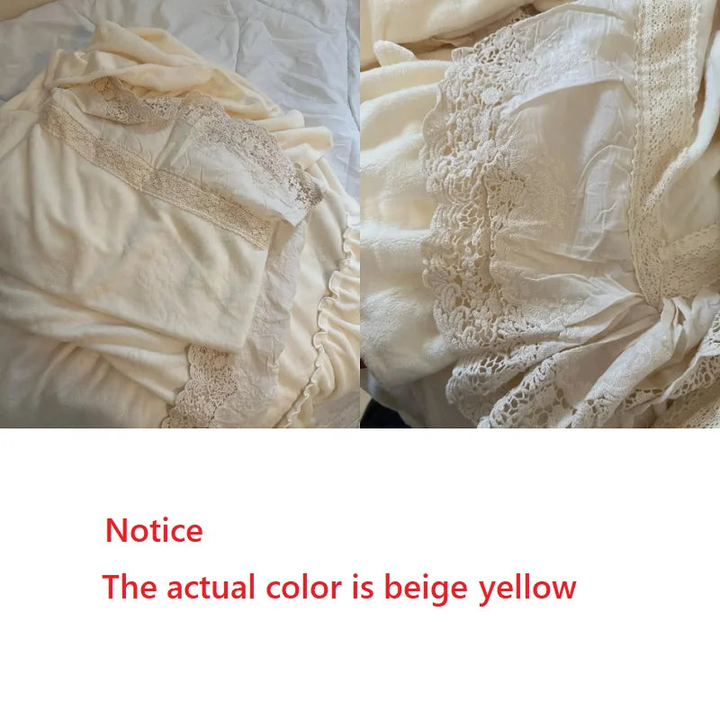 Französischer Prinzessin Samt Bettwäsche – Vintage Charme