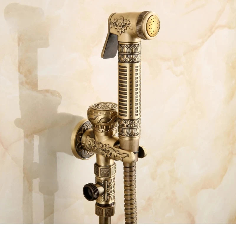 Antik Messing Bidet – Wandmontage