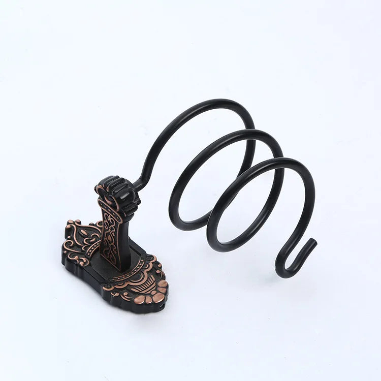 Wandhalterung Föhn – Vintage Aluminium Design