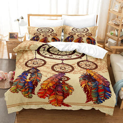 Dreamcatcher Bettwäsche – 3D Vintage Design – 1.8m Polyester