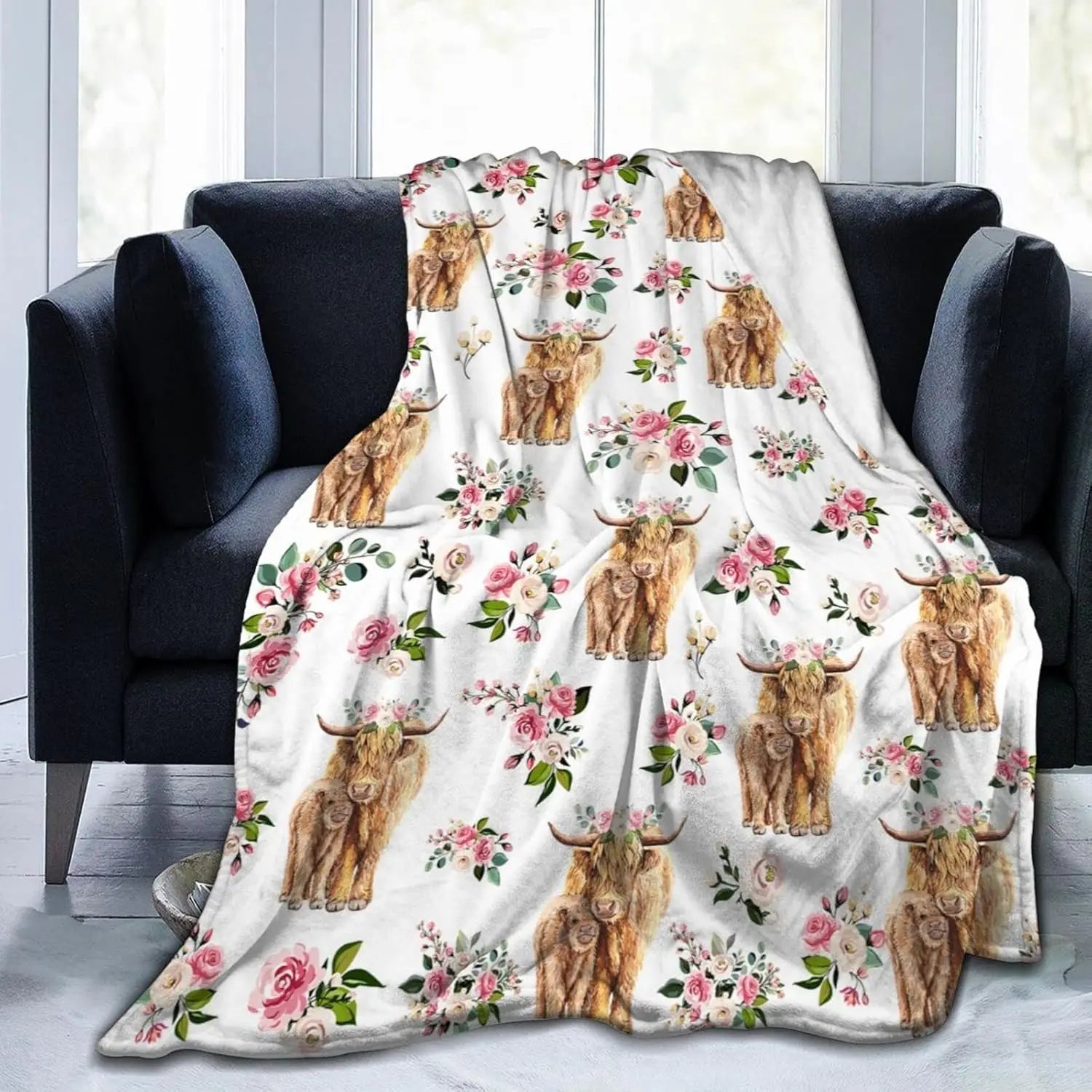 Capybara Kuscheldecke – Weiches Flanell – 150x220cm Reise