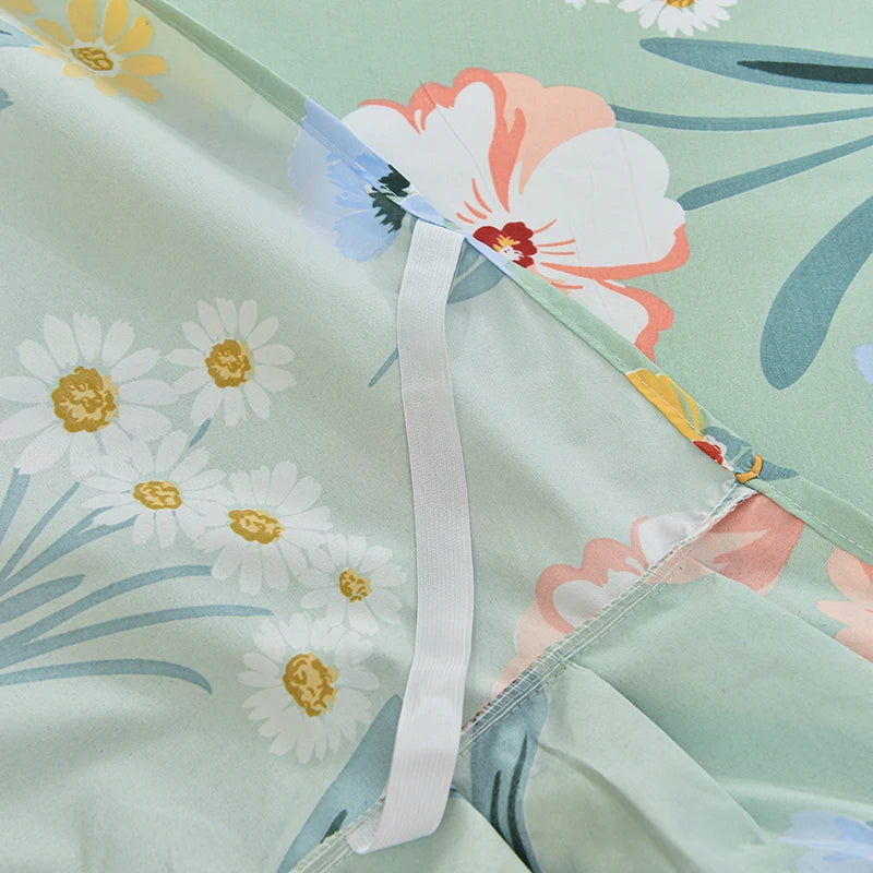 Floral Bettvolant – Strick-Polyester – Verschiedene Grössen