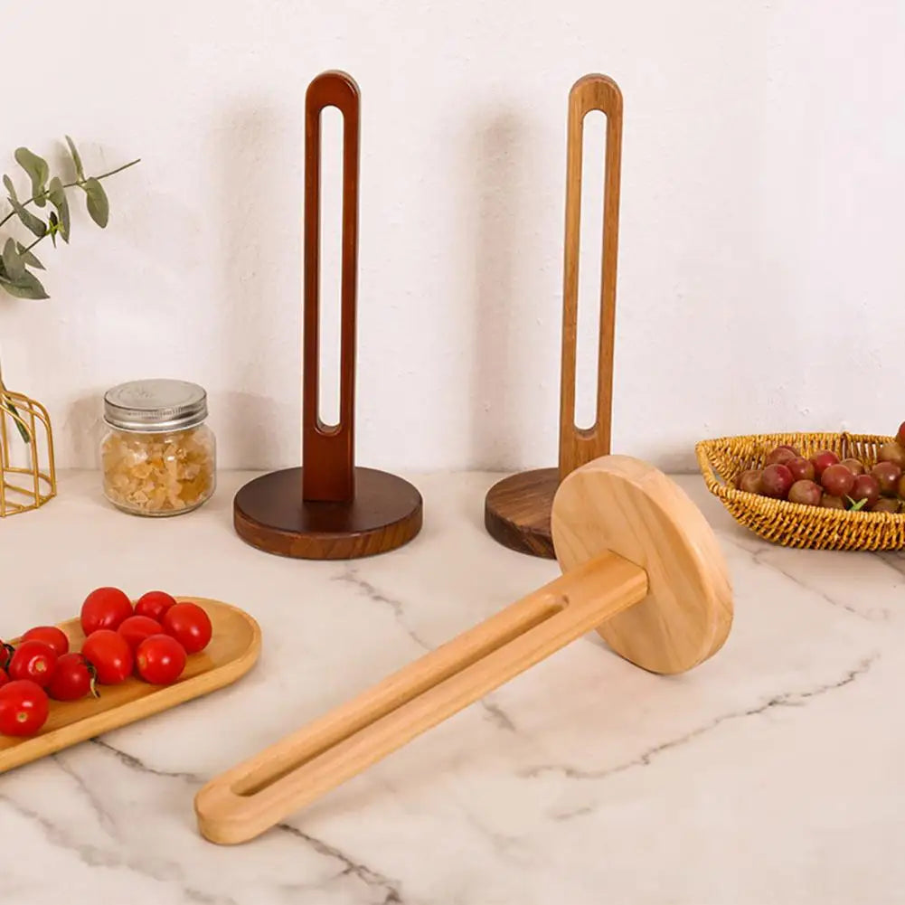 Holz-Küchenrollenhalter – Feuchtigkeitsgeschützt – 31 cm