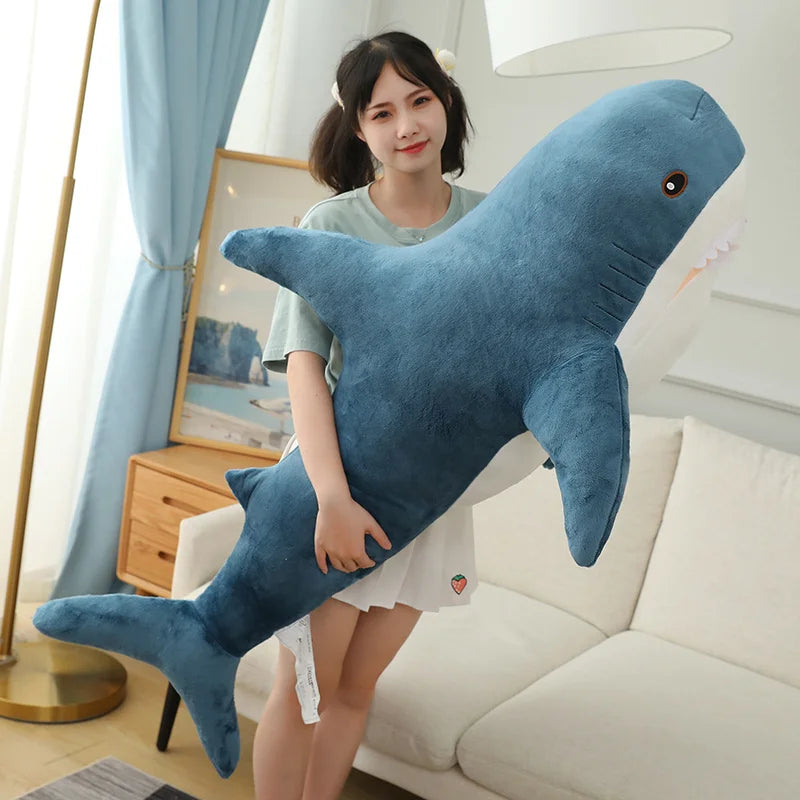 Simulierter Haifisch Plüsch – Superweiche Baumwolle – 15-140cm