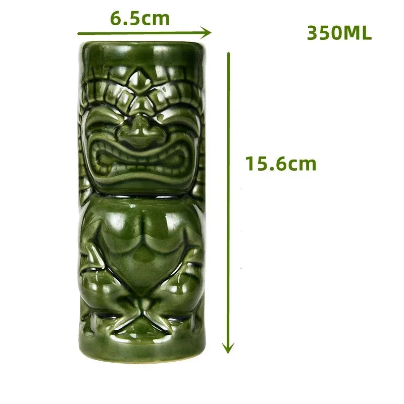 Keramische Tiki-Becher – Amerikanisch Handgemacht – 201-700ml
