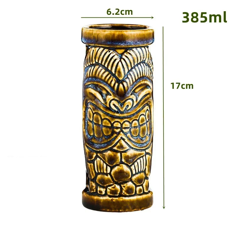 Keramische Tiki-Becher – Amerikanisch Handgemacht – 201-700ml