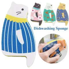 Katzenpfoten Spülschwamm – Öko Vliesstoff