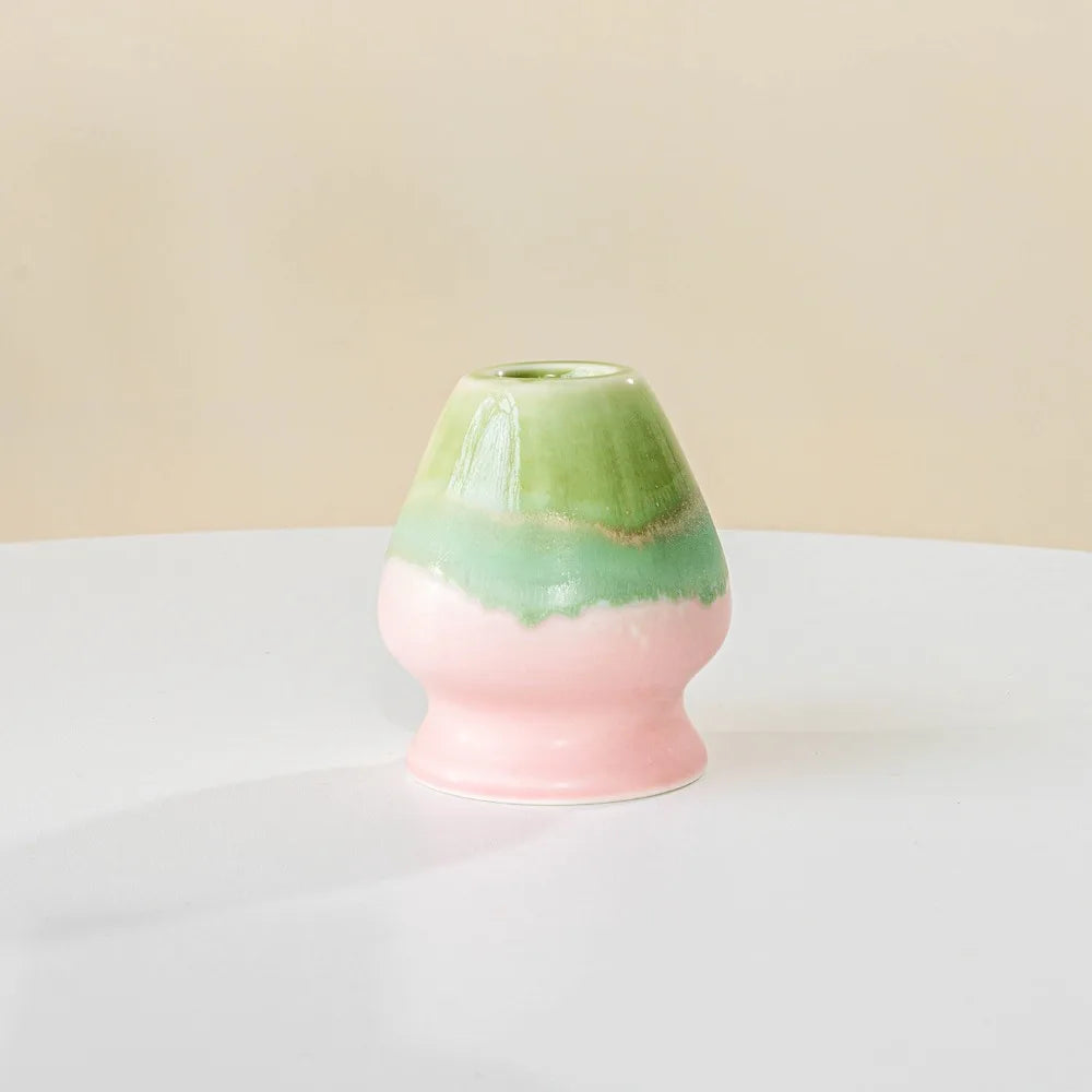 Keramik Matcha Schale – Handgefertigtes Design mit Ausguss