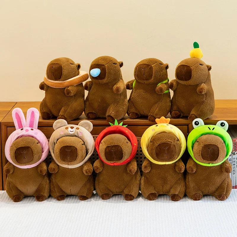 Capybara Plüschtier – Weiches Plüschdesign – 25cm