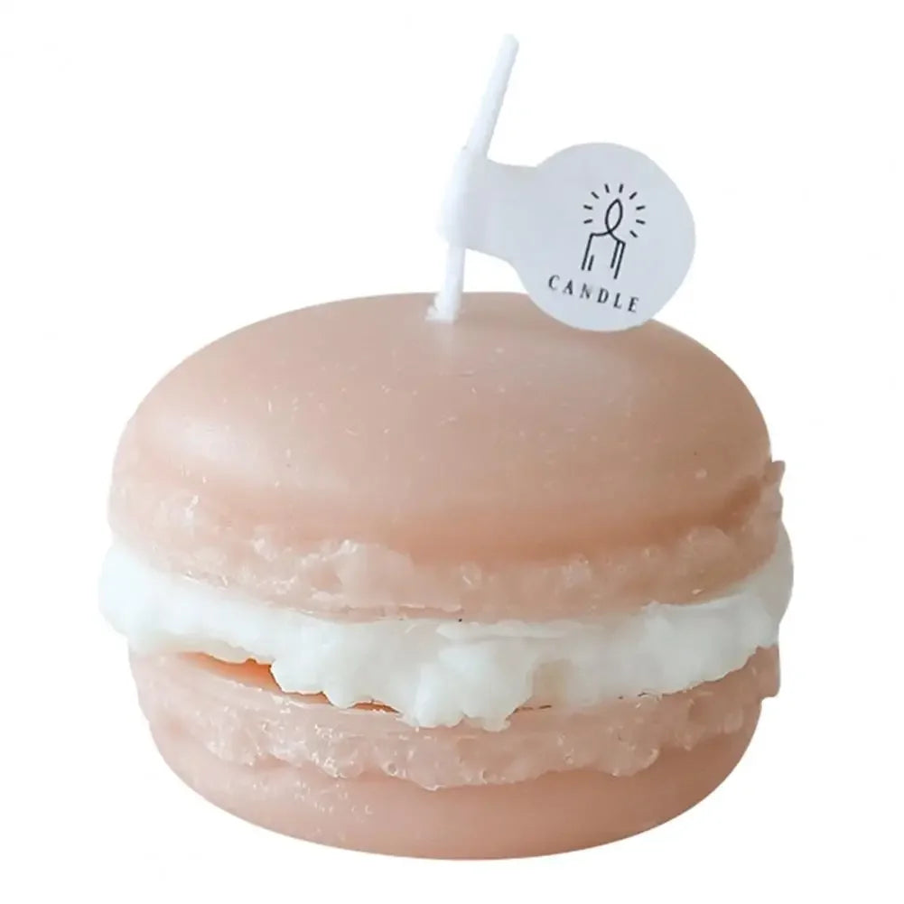 Duftkerze – Handgefertigte Macaron-Art – 4x5 cm