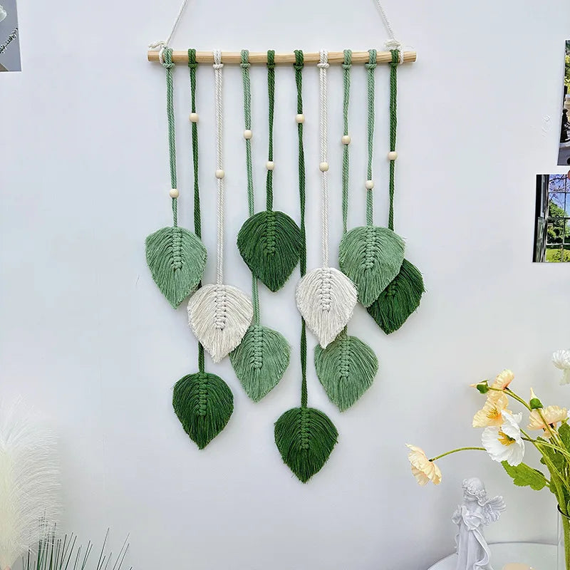 Makramee Wandbehang – Boho Textil Deko fürs Wohnzimmer