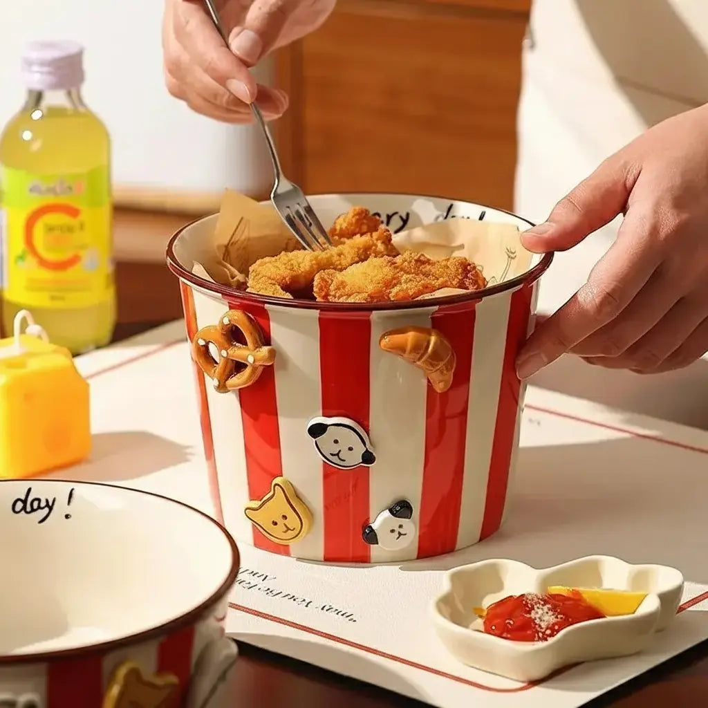 Keramik Snackschalen – Bone-China Design