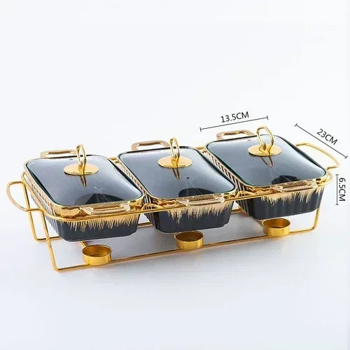 Keramikplatte – Nordisches Design – 10" Rechteck