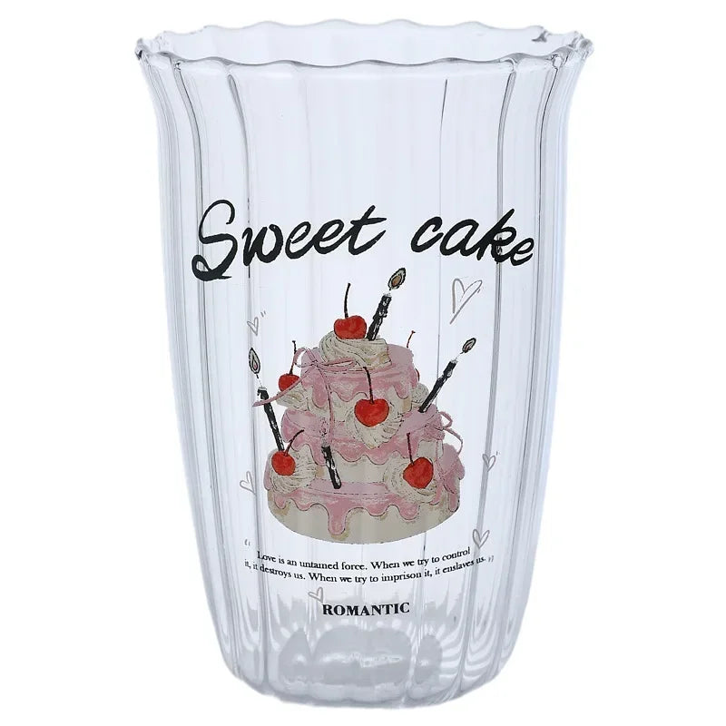 Herz Glas Cool Tasse – Keramikdesign – 500ml Füllmenge