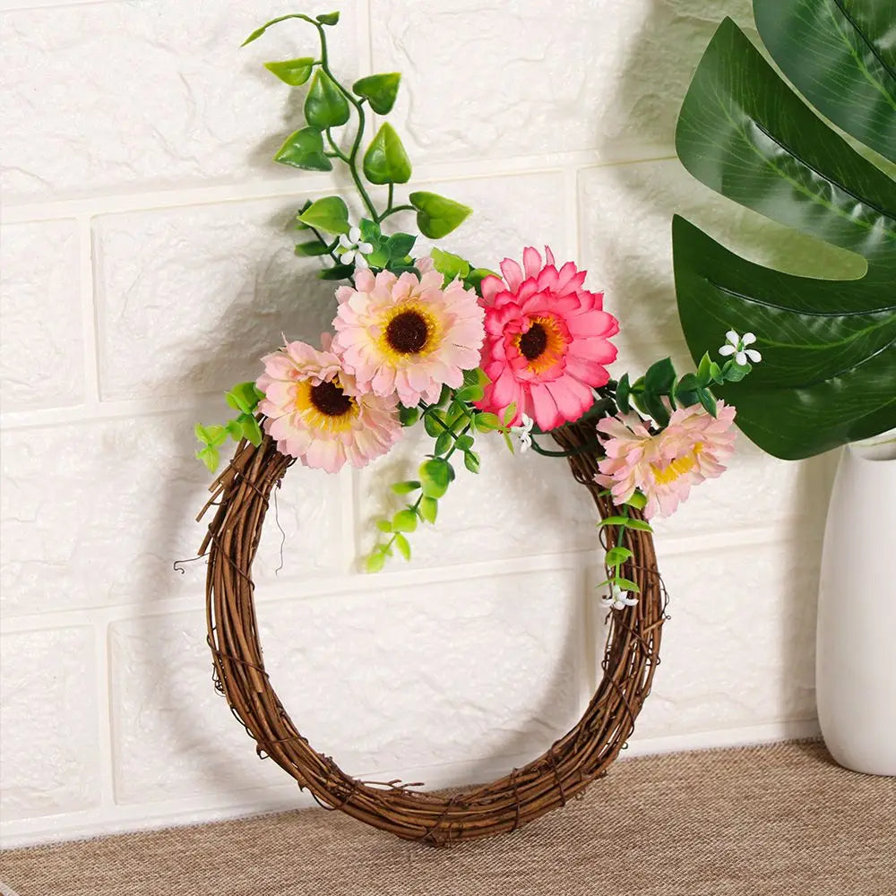 Rattan-Kranz – Natürliches Weiden-Design – 10-30CM Frühlings- & Osterdekoration