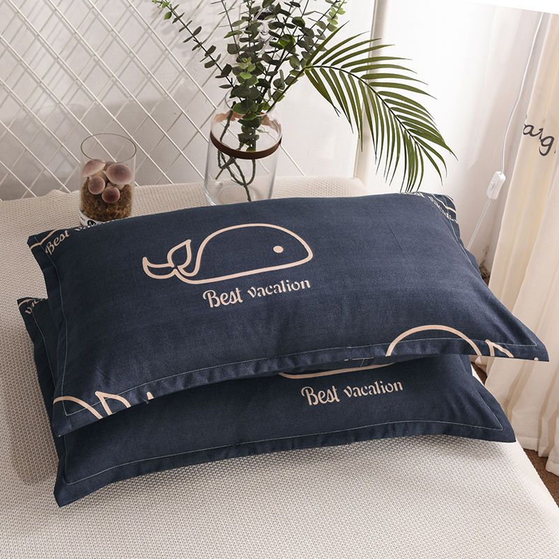 Kissenbezug - Baumwolle Kariert - 48*74 cm für Schlafzimmer