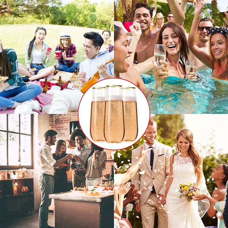 Champagnerflöten – Elegantes Design – Perfekt für Feiern