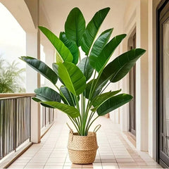 Künstliche Palmblätter – Real Touch – Exotisches Ambiente