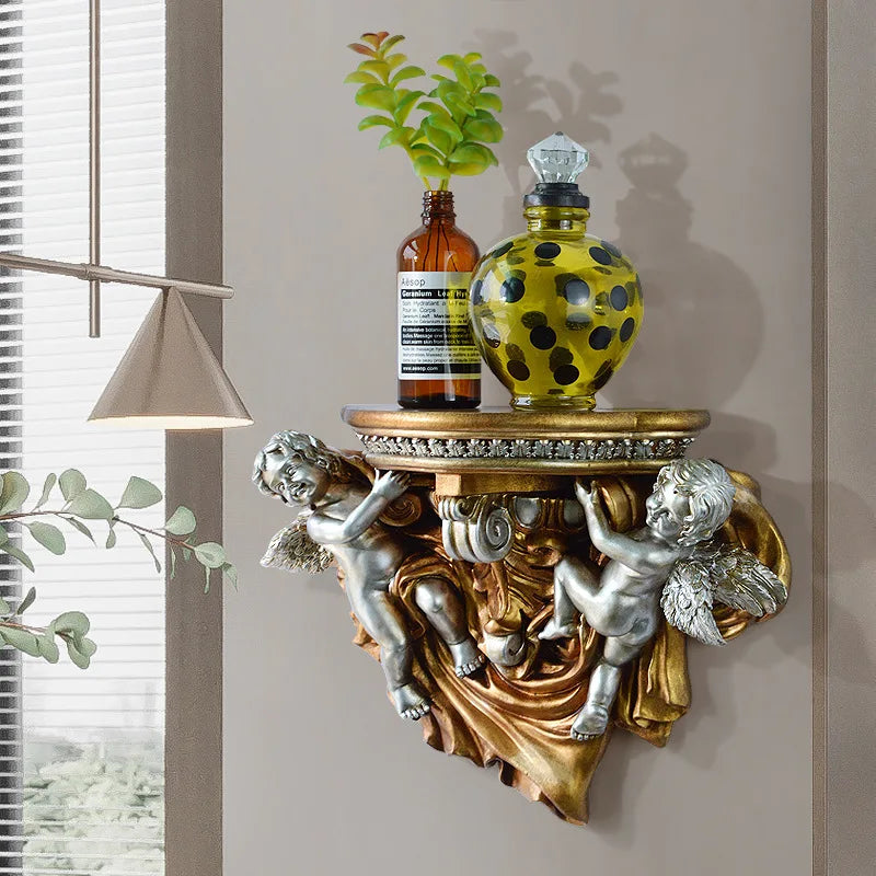 Europäisches Regal aus Harz – 3D Aufkleber Design