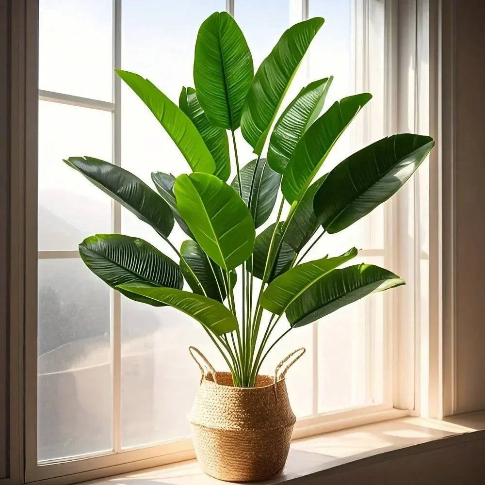 Künstliche Palmblätter – Real Touch – Exotisches Ambiente