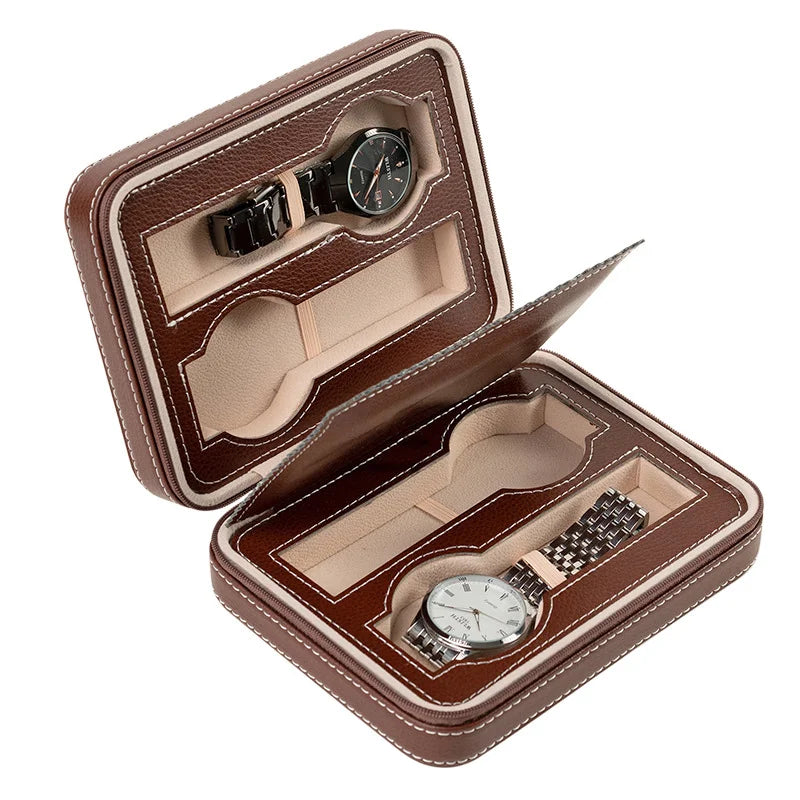 Uhrenbox Leder – Fashion & Casual – 2, 4, 8 Fächer