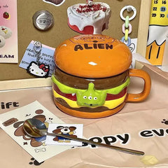 Keramiktasse Alien – Niedliches Design – 350ml