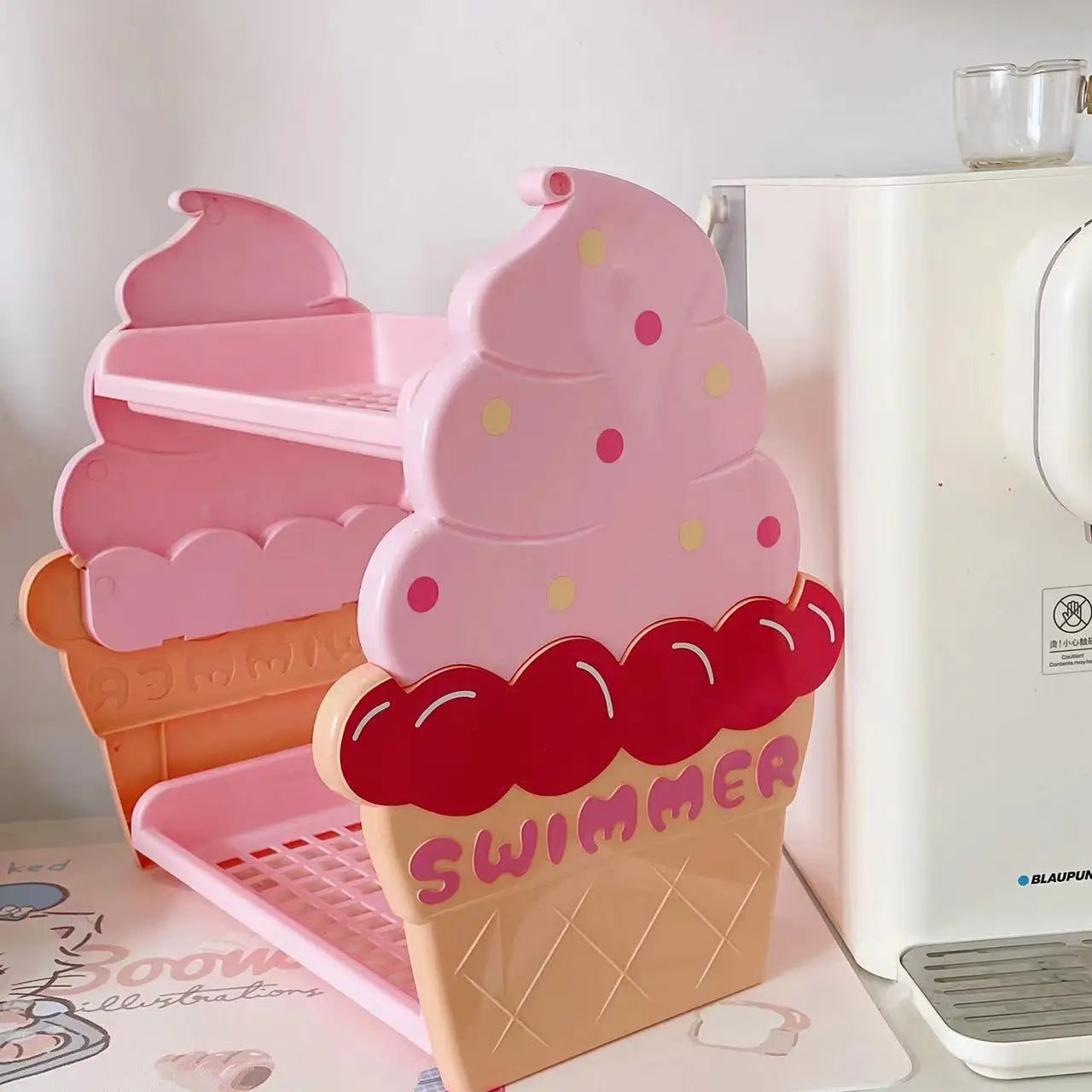 Eiscreme Regal – Modulares Design – 30x18x34 cm