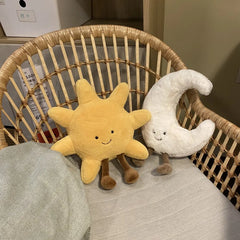 Kawaii Hirsch Kissen – Plüsch Baumwolle Design – Schlafzimmer Deko