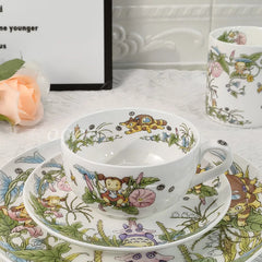 Totoro Tafelgeschirr Set – Niedliches Design – Geschenkbox