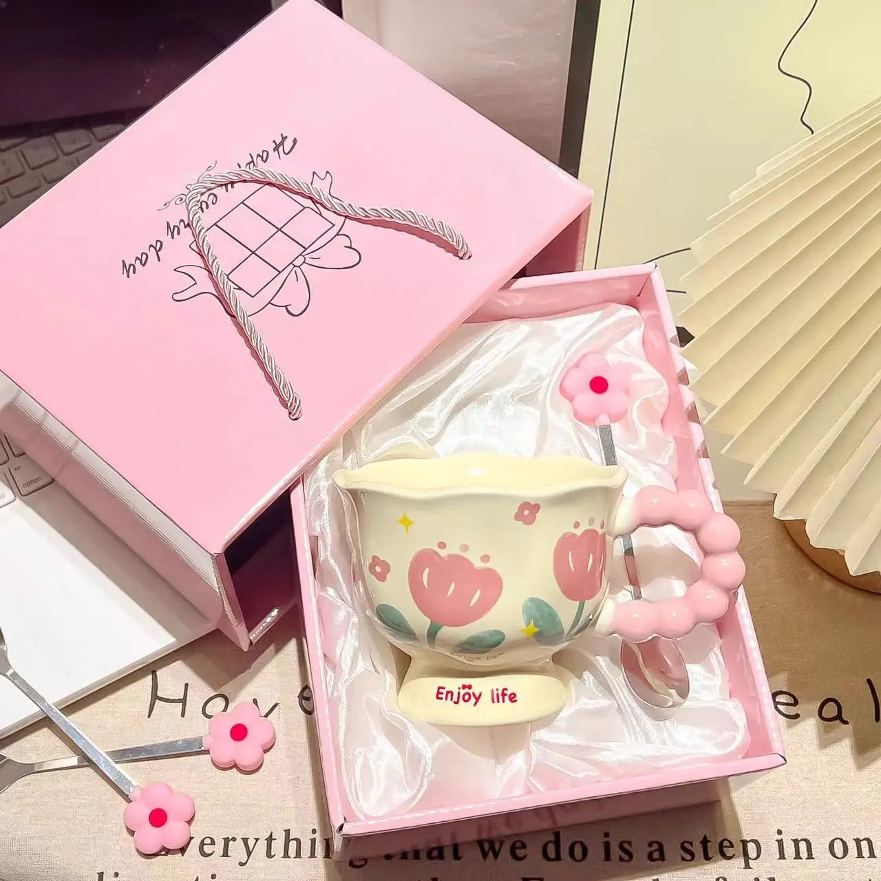 Keramik Kaffeetasse – Porzellan Handgriff – Umweltfreundlich