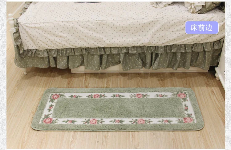 Pastorale Badematten – Mikrofaser Floral – Verschiedene Grössen