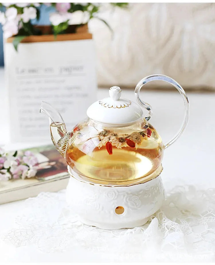 Luxus Glas-Teeset – Modernes Design 600 ml